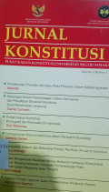 Jurnal Konstitusi Pusat Kajian Konstitusi Universitas Negeri Semarang Vol II Nomor 1