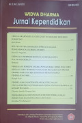 WIDYA DHARMA Jurnal Kependidikan Vol, 22 No, 2, April 2012