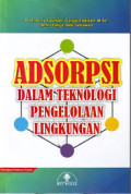 ADSORPSI dalam teknologi pengelolaan lingkungan