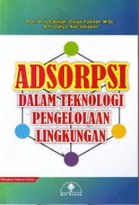 ADSORPSI dalam teknologi pengelolaan lingkungan