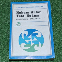 Hukum Antar Tata Hukum (Kumpulan Karangan)