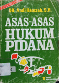 Asas-Asas Hukum Pidana