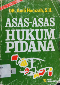 Asas-Asas Hukum Pidana