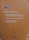 Bahan Penataran Pedoman Penghayatan dan Pengalaman Pancasila, Undang-Undang Dasar 1945, Garis-Garis Besar Haluan Negara