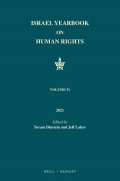 Israel Yearbook on Human Rights, Volume 51 (2021)
