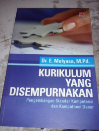 Kurikulum Yang Disempurnakan