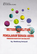 Metode Penelitian Untuk Pengajaran Bahasa Asing