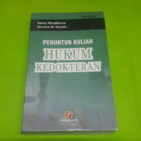 Penuntun Kuliah Hukum Kedokteran