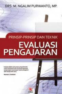 Prinsip-prinsip dan teknik evaluasi pengajaran