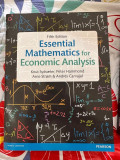 Essential Mathematics for Economic Analysis