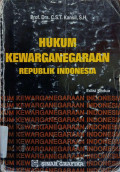 Hukum Kewarganegaraan Republik Indonesia