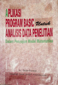 Aplikasi Program Basic Untuk Analisis Data Penelitian