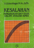 Kesalahan pengukuran dan Hasil dalam Analisis Kimia
