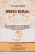 Kitab Primbon Betaljemur Adammakna