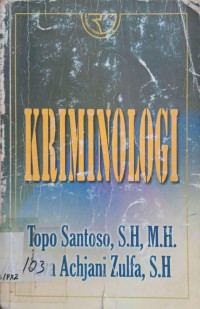 Kriminologi