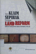 Dari Klaim Sepihak Hingga Land Reform : Konflik Penguasaan Tanah di Surabaya 1959 - 1967