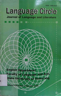 Language Circle: Journal of Language and Literature