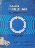 Lembaran Penelitian No 1 Tahun XV 1998
