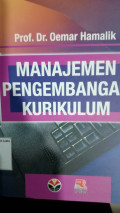 Manajemen Pengembangan Kurikulum