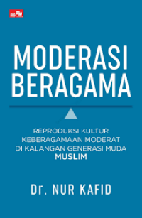 MODERASI BERAGAMA - Reproduksi Kultur Keberagamaan Moderat Di Kalangan Generasi Muda Muslim