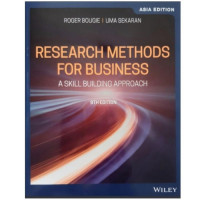 Research Methods For Business: A Skill Building Approach