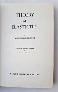 Theory of Elasticity