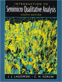 Introduction to Semimicro Qualitative Analysis