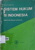 Sistem Hukum di Indonesia