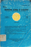 The Indonesian Journal Of Geography Vol 17 No 53