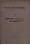 Pertulisan Widjaja-parakrama-wardana dari Surodakan (Kediri), dengan bertarich Sjaka 1368-T.M. 1447